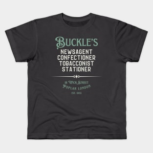 Call the Midwife Fred Buckle Buckle's Newsagent London Kids T-Shirt